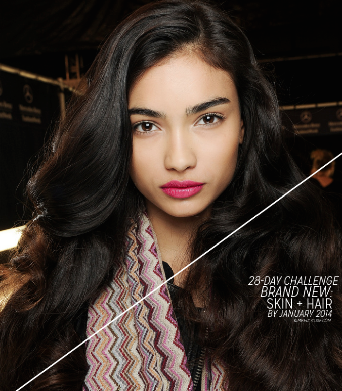 Model: Kelly Gale, Backstage